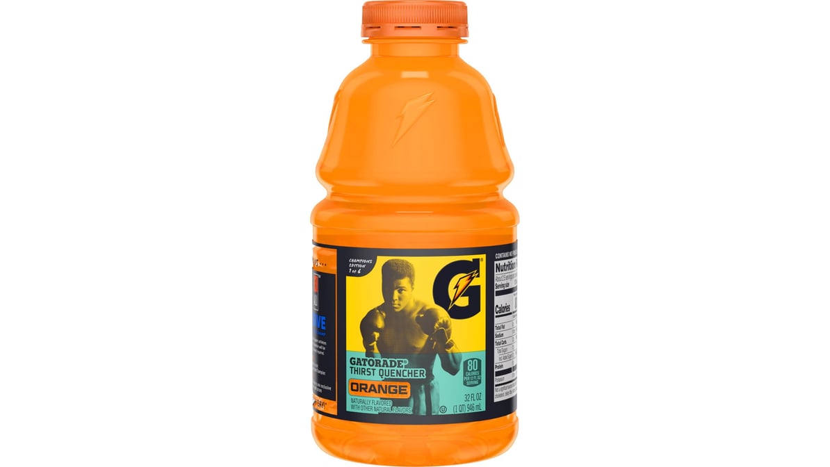 Gatorade Thirst Quencher Orange Sports Drink Bottle (32 oz)