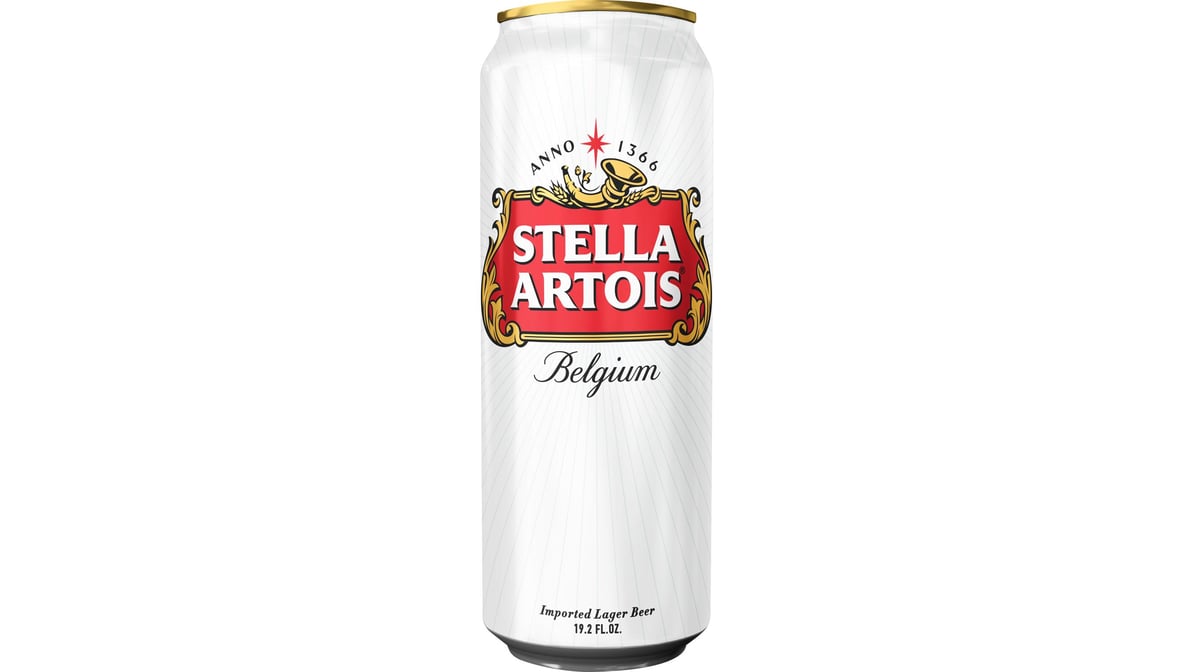 Stella Artois Lager Can (19.2 oz)