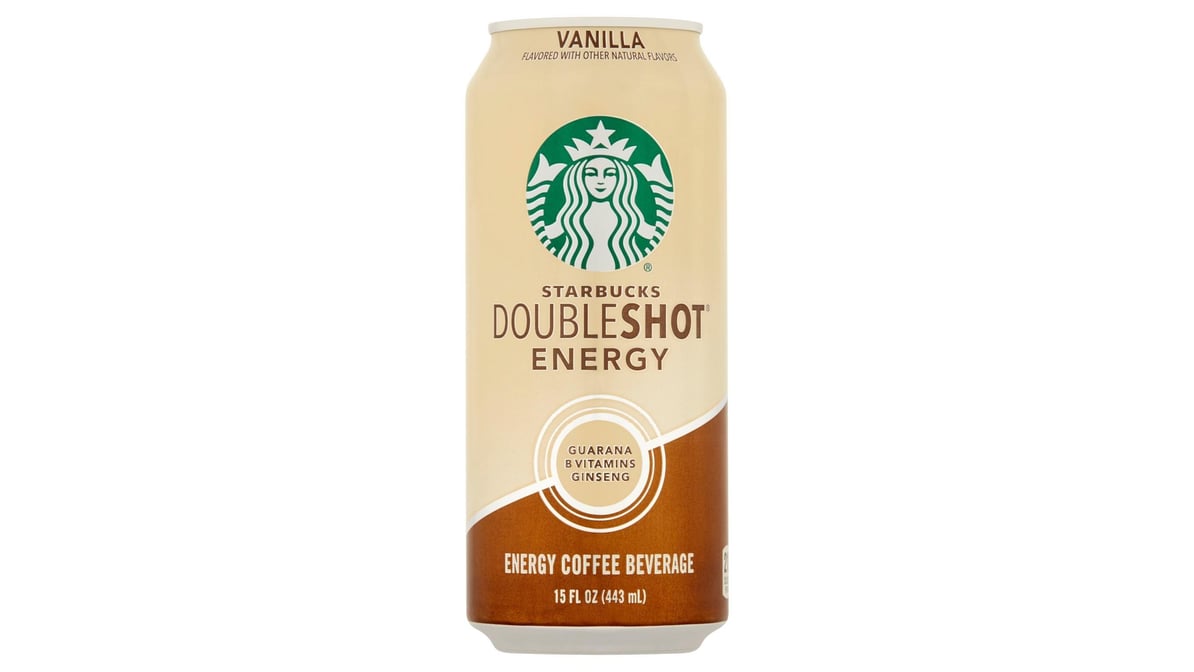 Starbucks Doubleshot Energy Vanilla Coffee Can (15 oz)