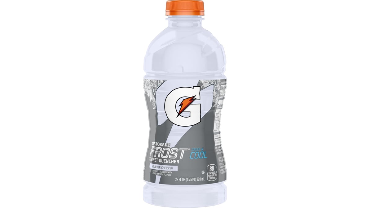 Gatorade Frost Thirst Quencher Glacier Cherry Sports Drink Bottle (28 oz)