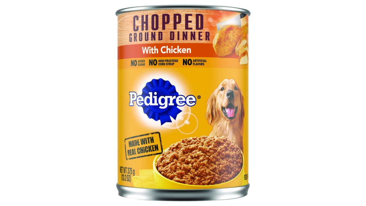 Pedigree Chicken Chopped Ground Dinner Wet Dog Food (13.2 oz)