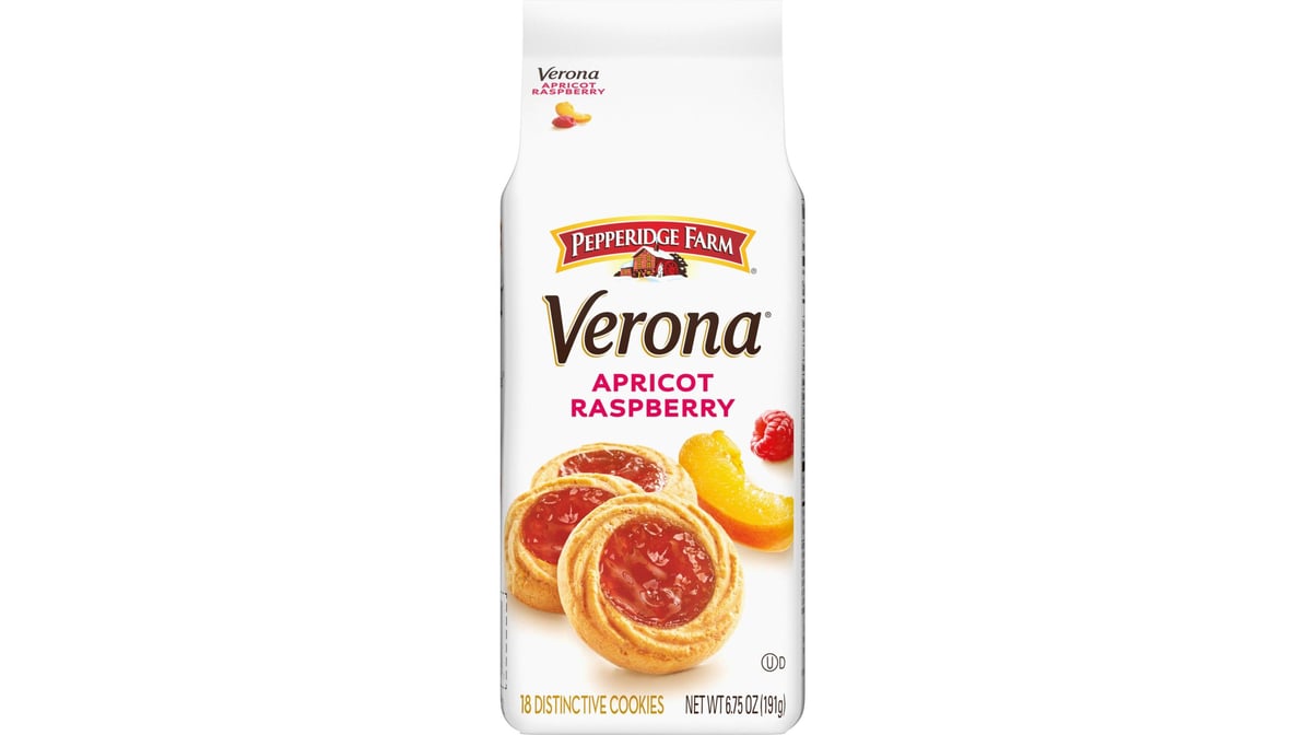 Pepperidge Farm Verona Apricot Raspberry Cookies (6.75 oz)
