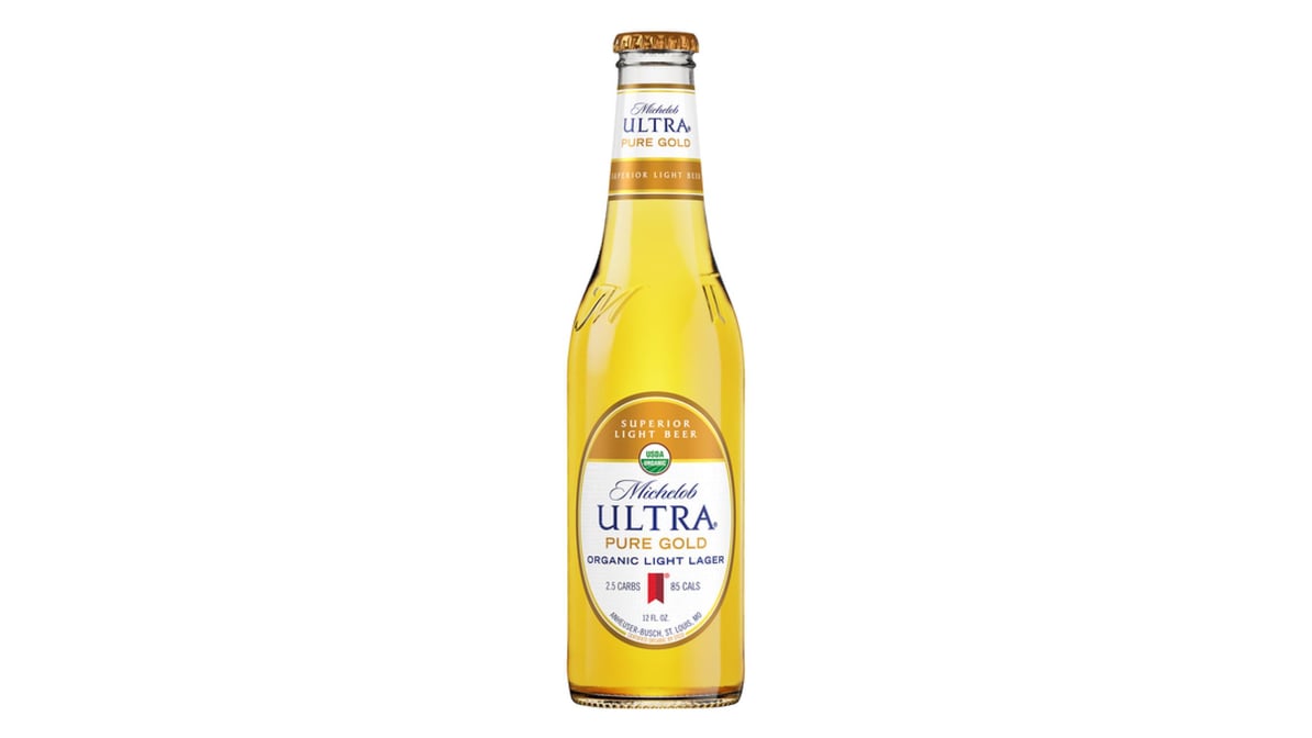 Michelob Ultra Pure Gold Lager (12 oz x 6 ct)