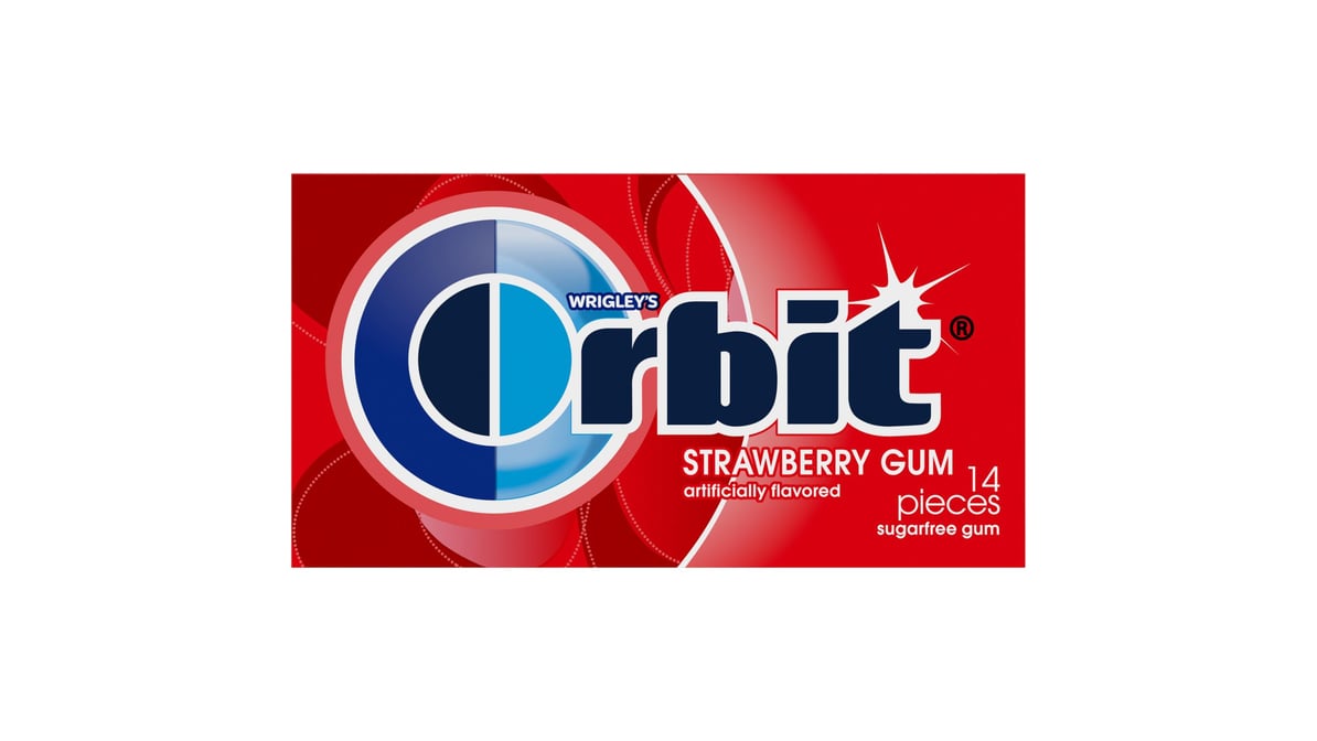 Orbit Strawberry Sugar Free Gums (14 ct)