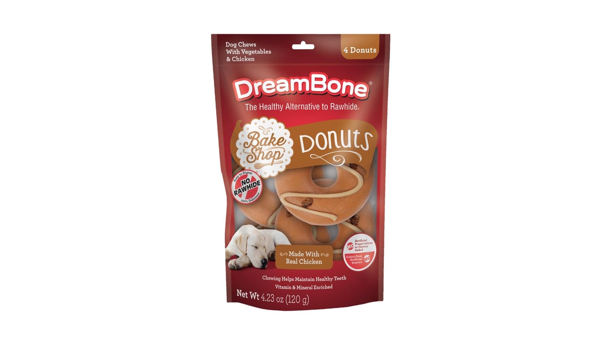 DreamBone Donuts Dog Treats (4.23 oz)