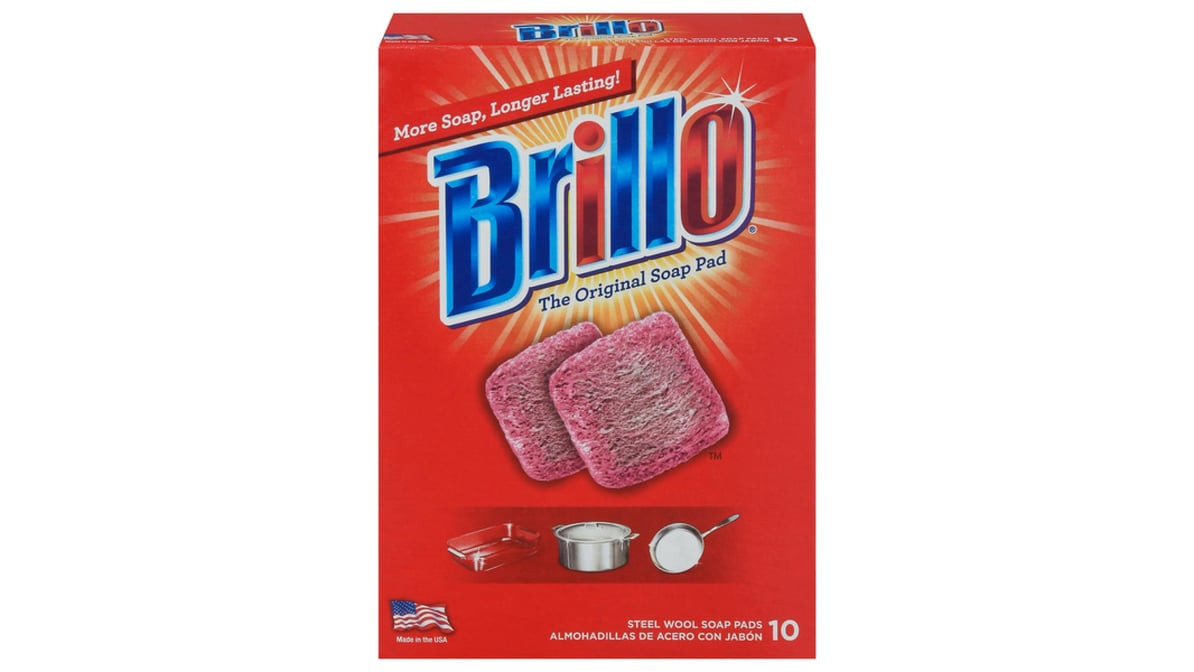 Brillo Steel Wool Soap Pads (10 ct)