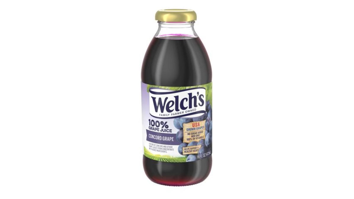 Welch's 100% Grape Juice on-the-Go-Bottle (16 oz)