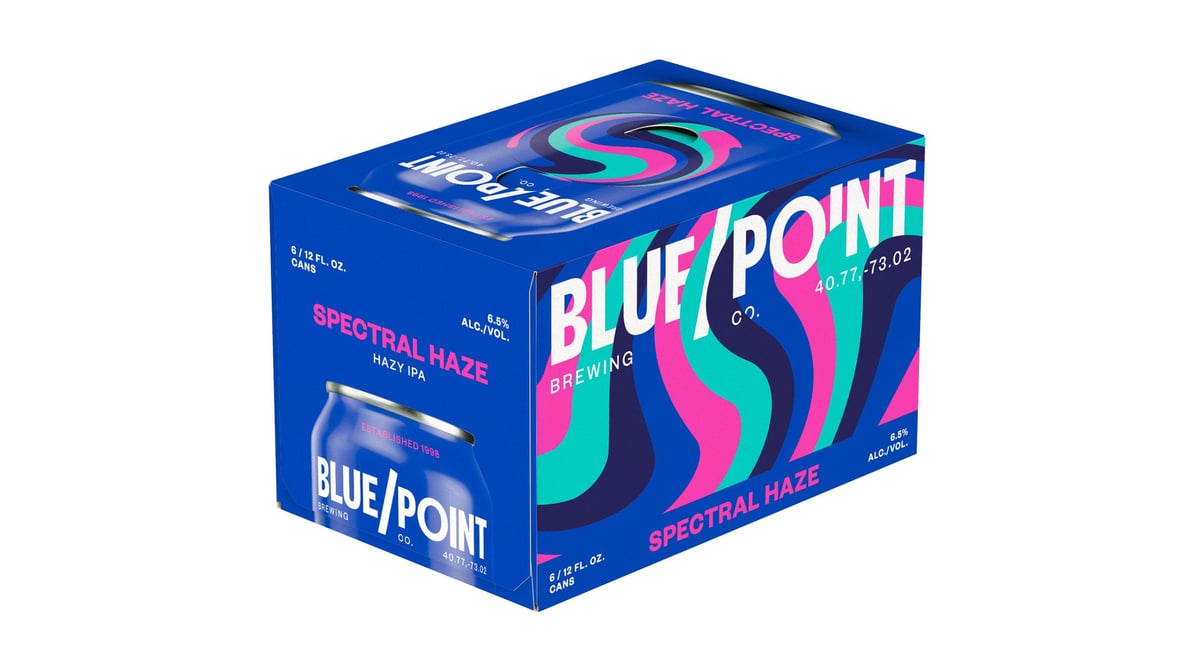 Blue Point Brewing Co. Spectral Haze IPA Cans (12 oz x 6 ct)