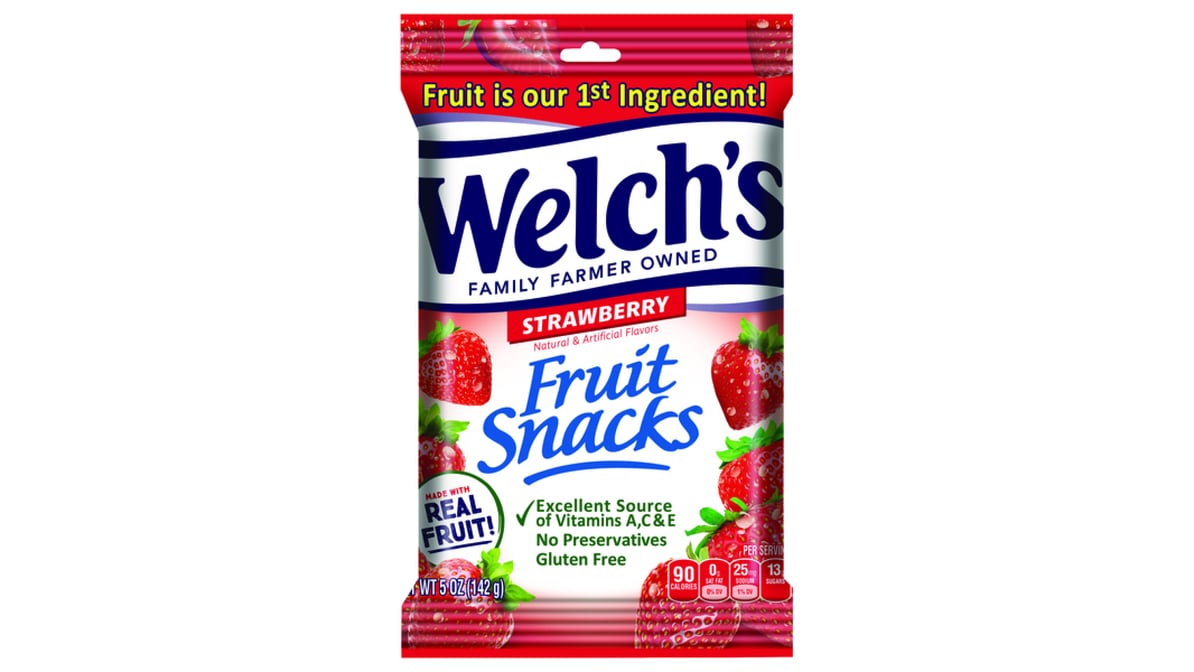 Welch's Strawberry Fruit Snacks (5 oz)