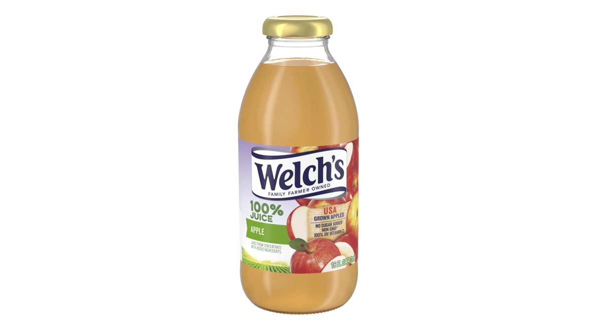 Welch's 100% Apple Juice On-the-Go Bottle (16 oz)