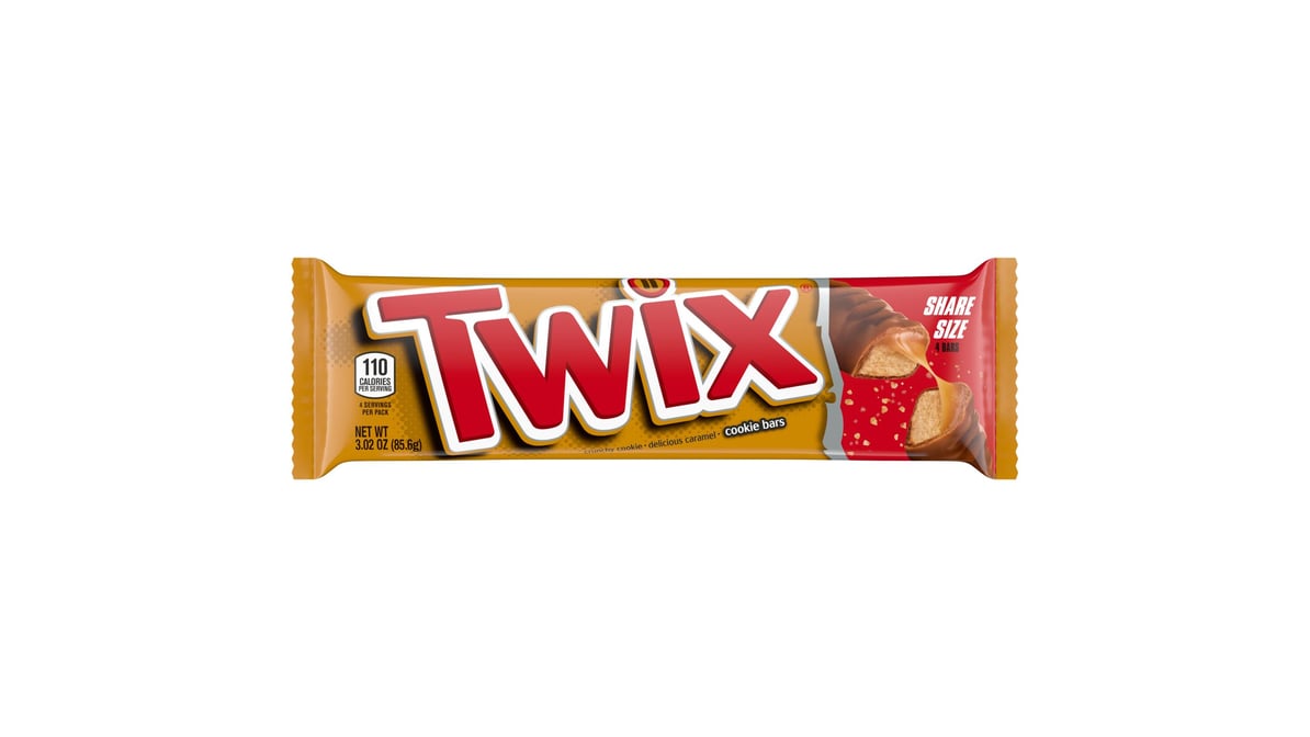 Twix Caramel King Size Candy Bar (3.02 oz)