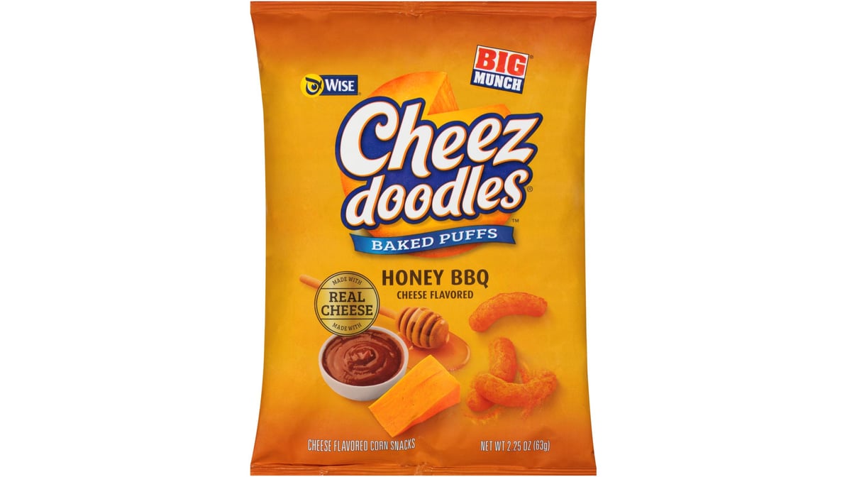 Wise Puffs Honey Barbeque with Cheese Bag (63 g)