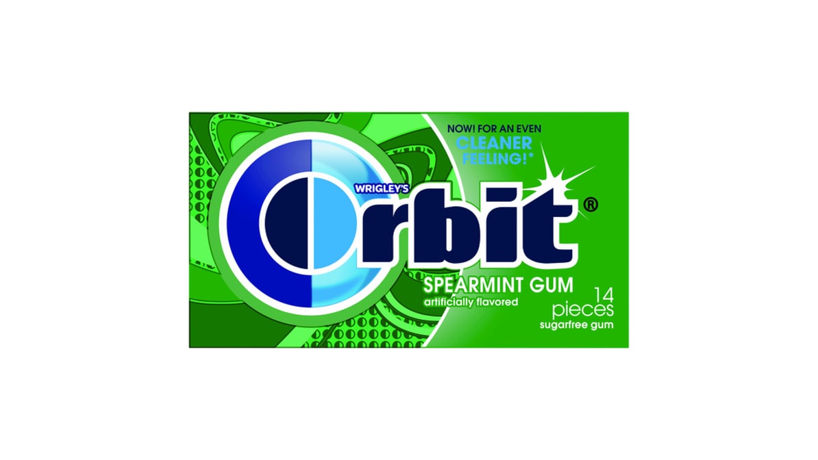 Orbit Sugar Free Spearmint Gum (14 ct)