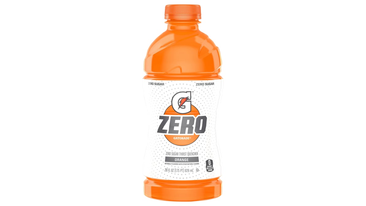 Gatorade Zero Sugar Thirst Quencher Orange Sports Drink (28 oz)