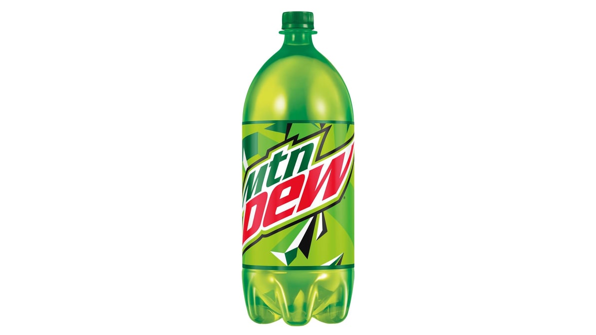 Mountain Dew Soda Bottle (2 L)
