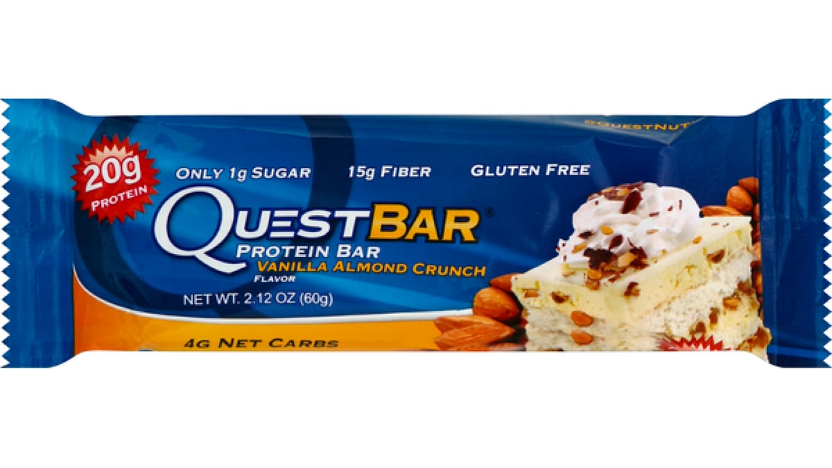 Quest Vanilla Almond Crunch Protein Bar (2.12 oz)