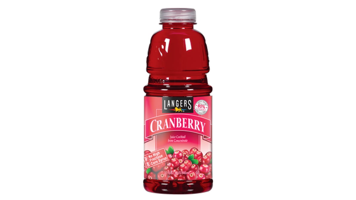 Langers Cranberry Juice Bottle (16 oz)