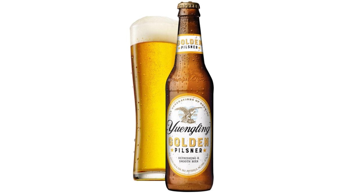 Yuengling Golden Pilsner Bottles (12 oz x 6 ct)