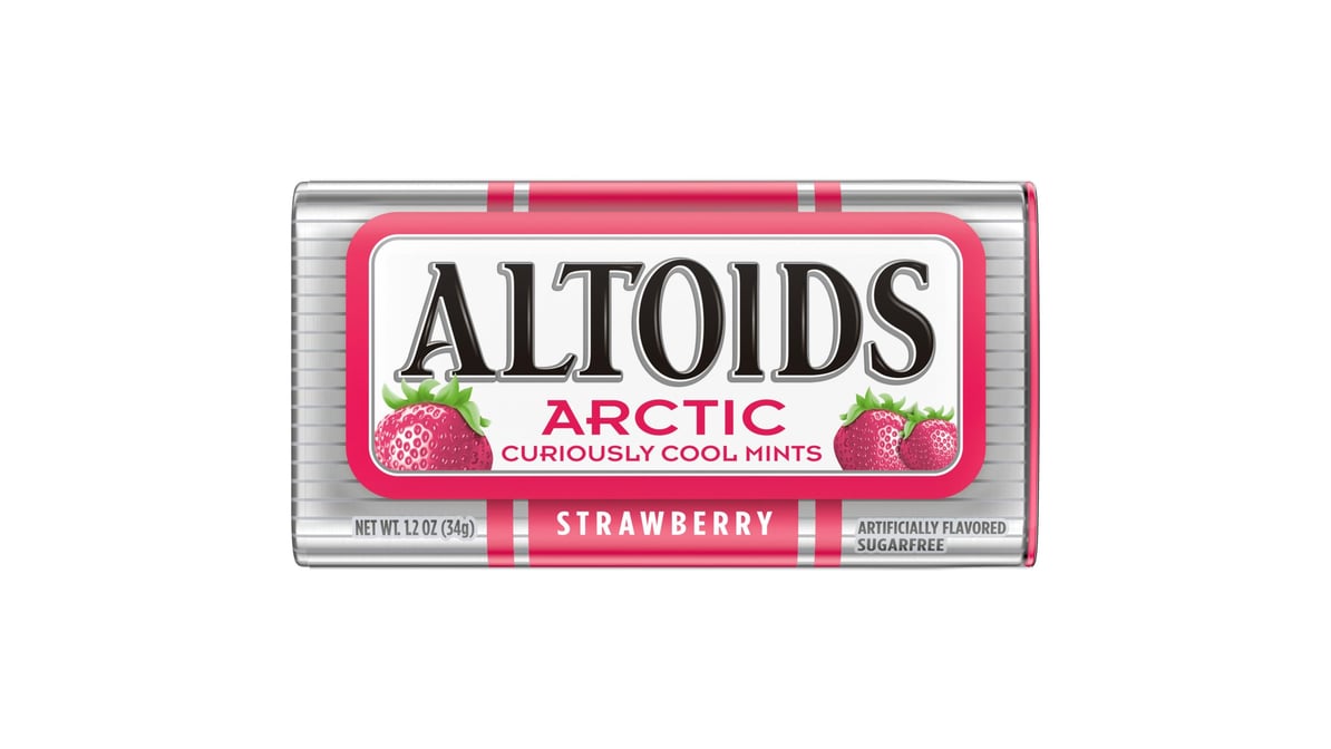Altoids Arctic Sugar Free Strawberry Mints (1.2 oz)