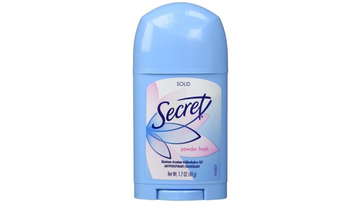 Secret Wide Solid Powder Fresh Antiperspirant & Deodorant (1.7 oz)