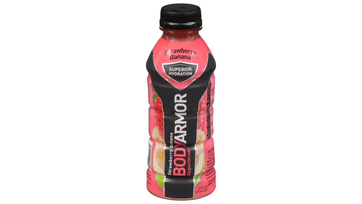 Bodyarmor Superior Hydration Strawberry Banana Sports Drink Bottle (16 oz)