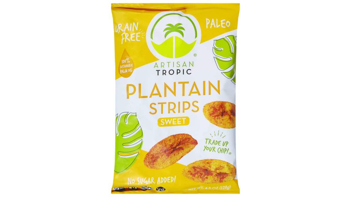 Artisan Tropic Sweet Plantain Strips Chips (4.5 oz)