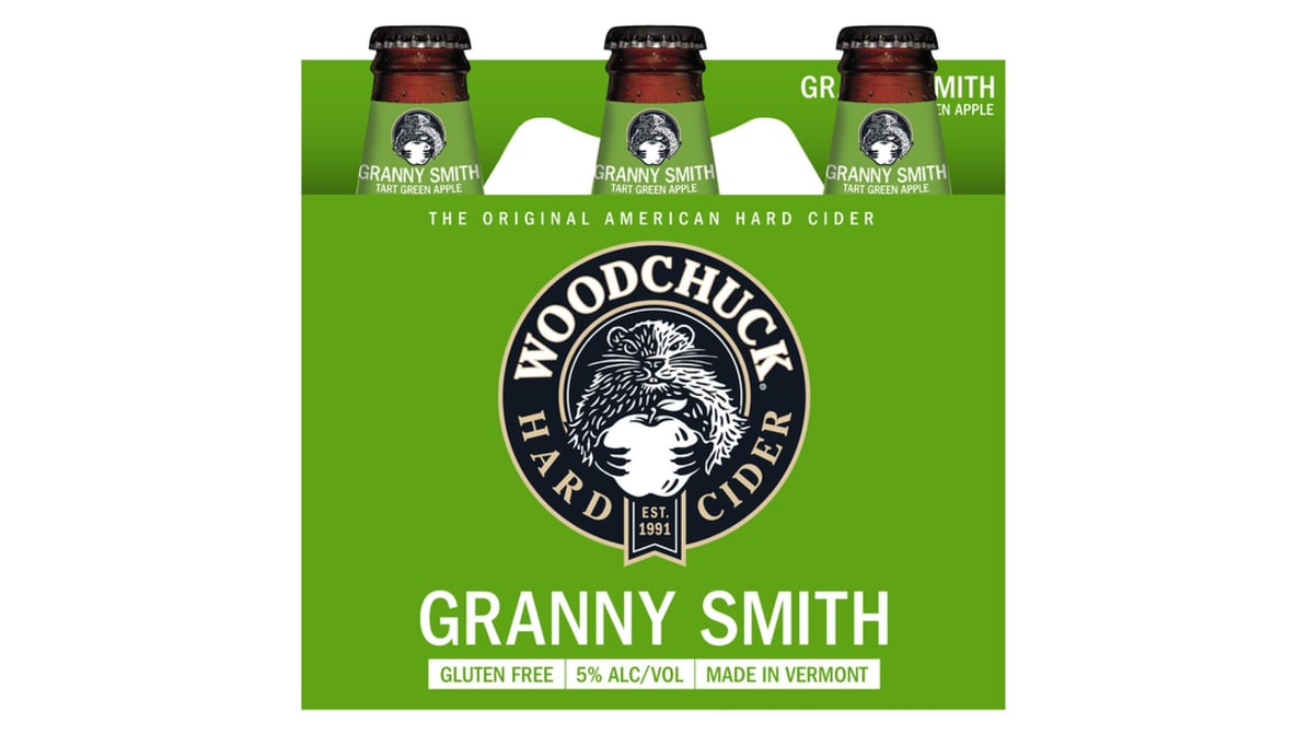 Woodchuck Hard Cider Granny Smith Hard Cider (12 oz x 6 ct)