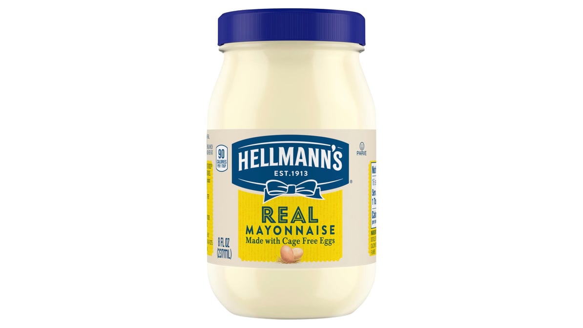 Hellmann's and Best Foods Real Mayonnaise (8 oz)