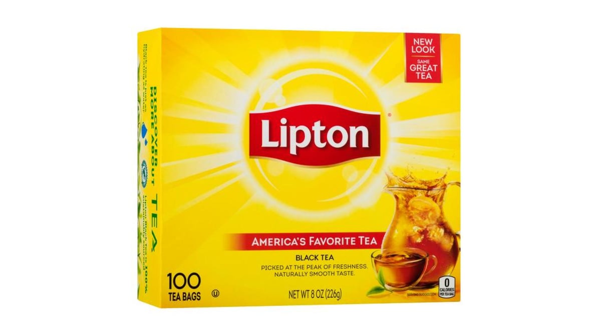 Lipton Black Tea Bags (100 ct)