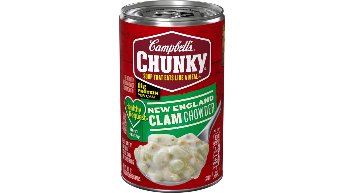 Campbell's Chunky Healthy Request New England Clam Chowder Soup (18.8 oz)