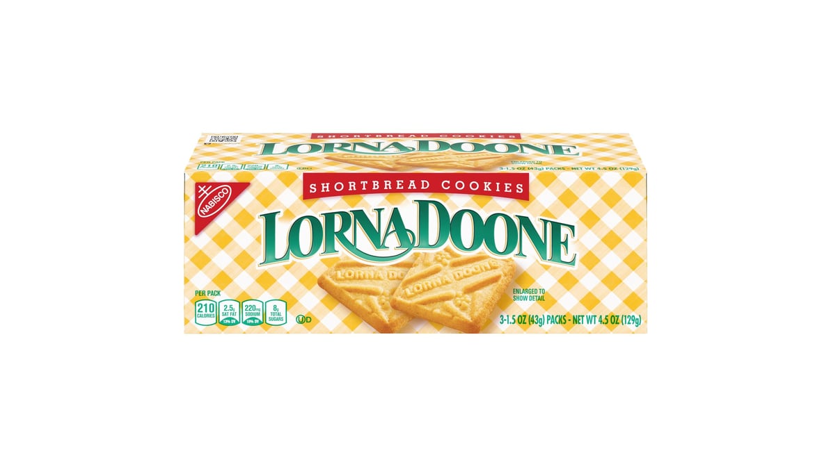 Lorna Doone Shortbread Cookies (1.5 oz x 3 ct)