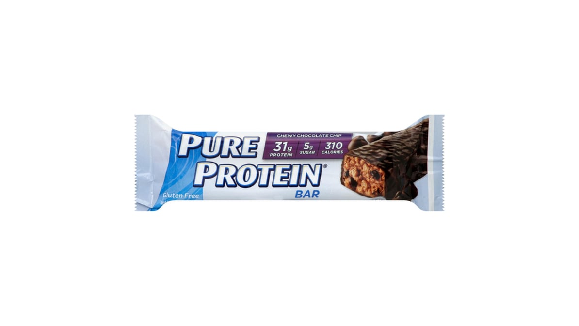 Pure Protein Protein Bar Chewy Chocolate Chip (12 ct)