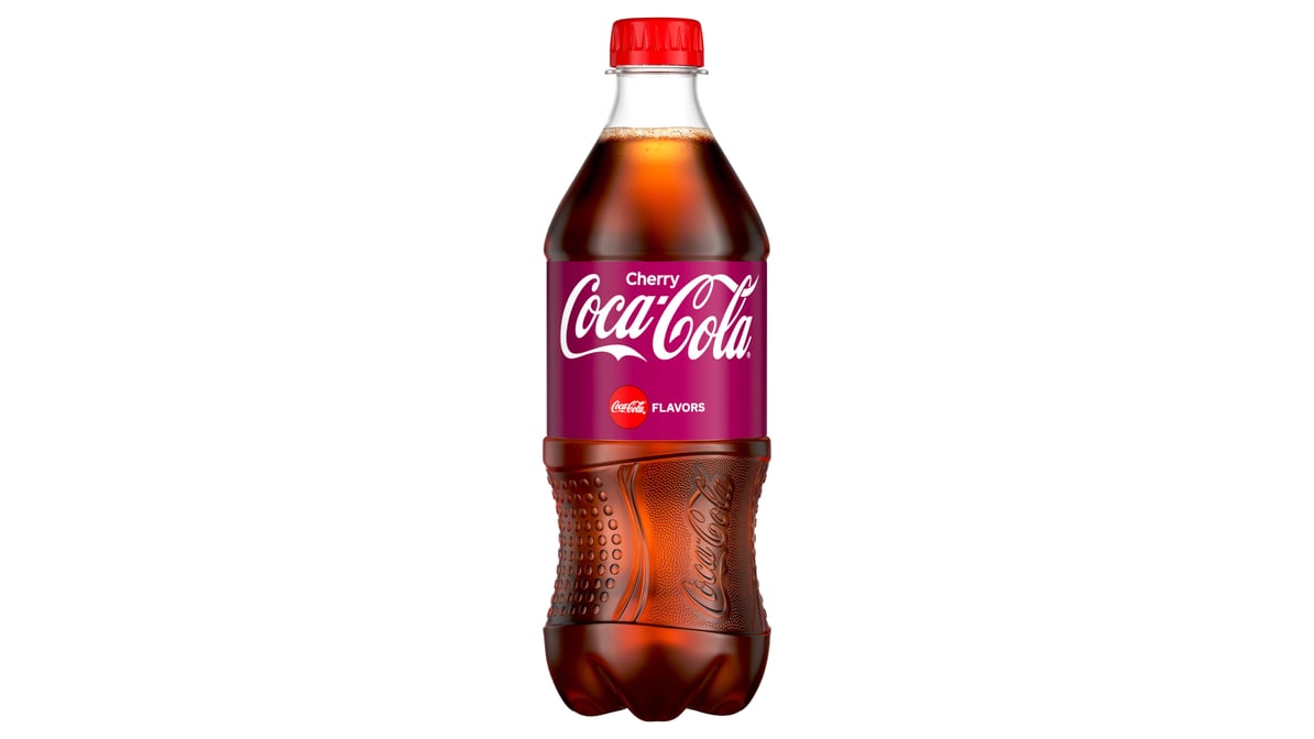 Coca-Cola Cherry Soda Bottle (20 oz)