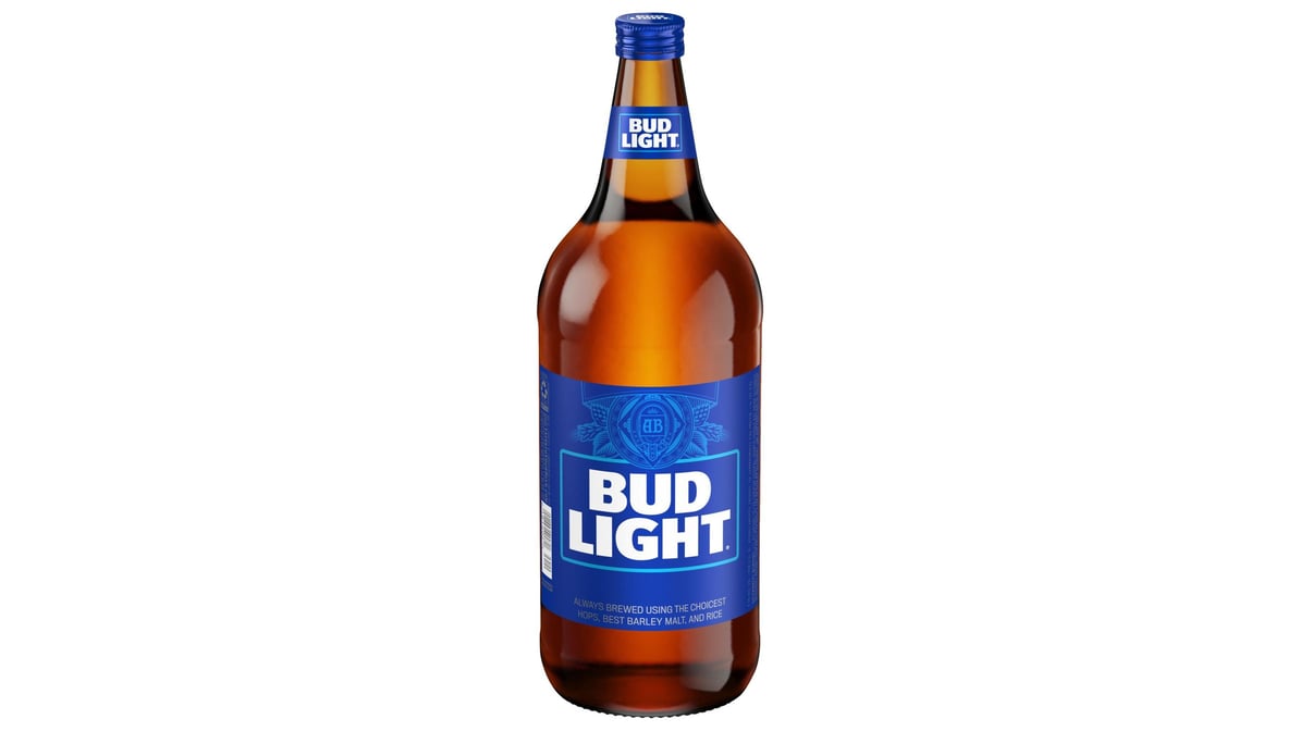 Bud Light Lager Bottle (40 oz)