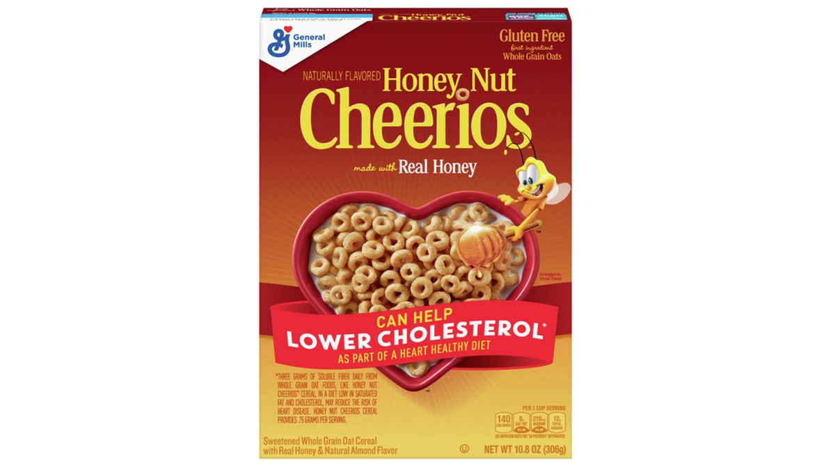 General Mills Honey Nut Cheerios Breakfast Cereal (10.8 oz)