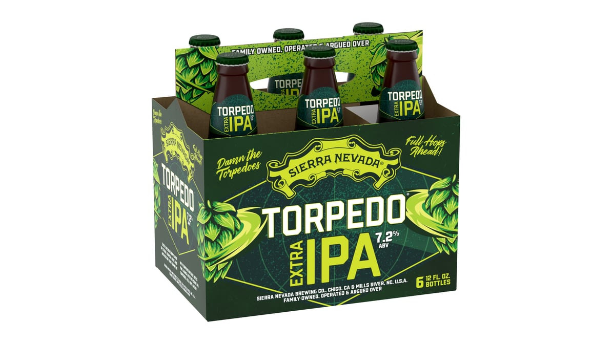 Sierra Nevada Torpedo Extra IPA Bottles (12 oz x 6 ct)