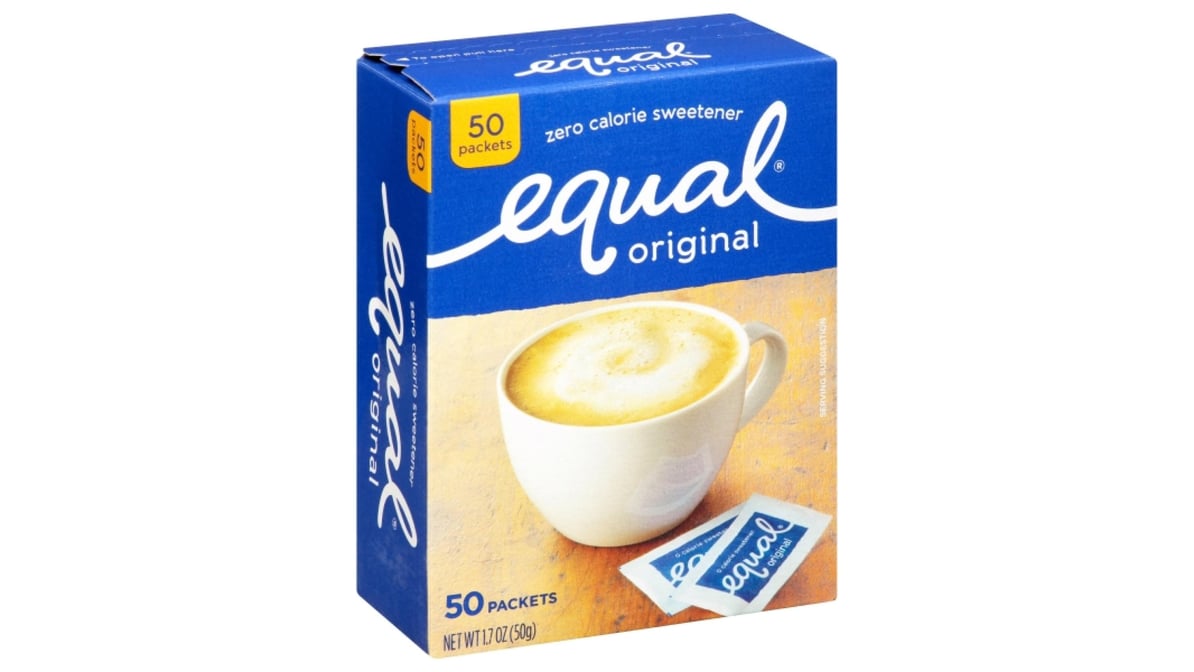 Equal Zero Calorie Original Sweetner (50 ct)
