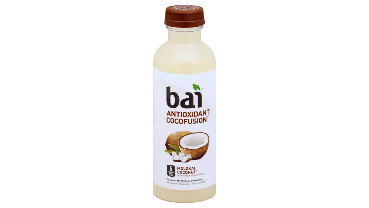 Bai Antioxidant Cocofusion Molokai Beverage Coconut Water Bottle (18 oz)
