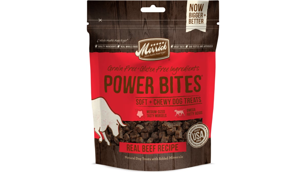 Merrick Pet Care Power Bites Treat (6 oz)