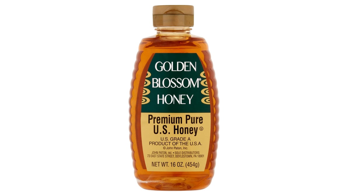 Golden Blossom Premium Pure U.S. Honey (16 oz)