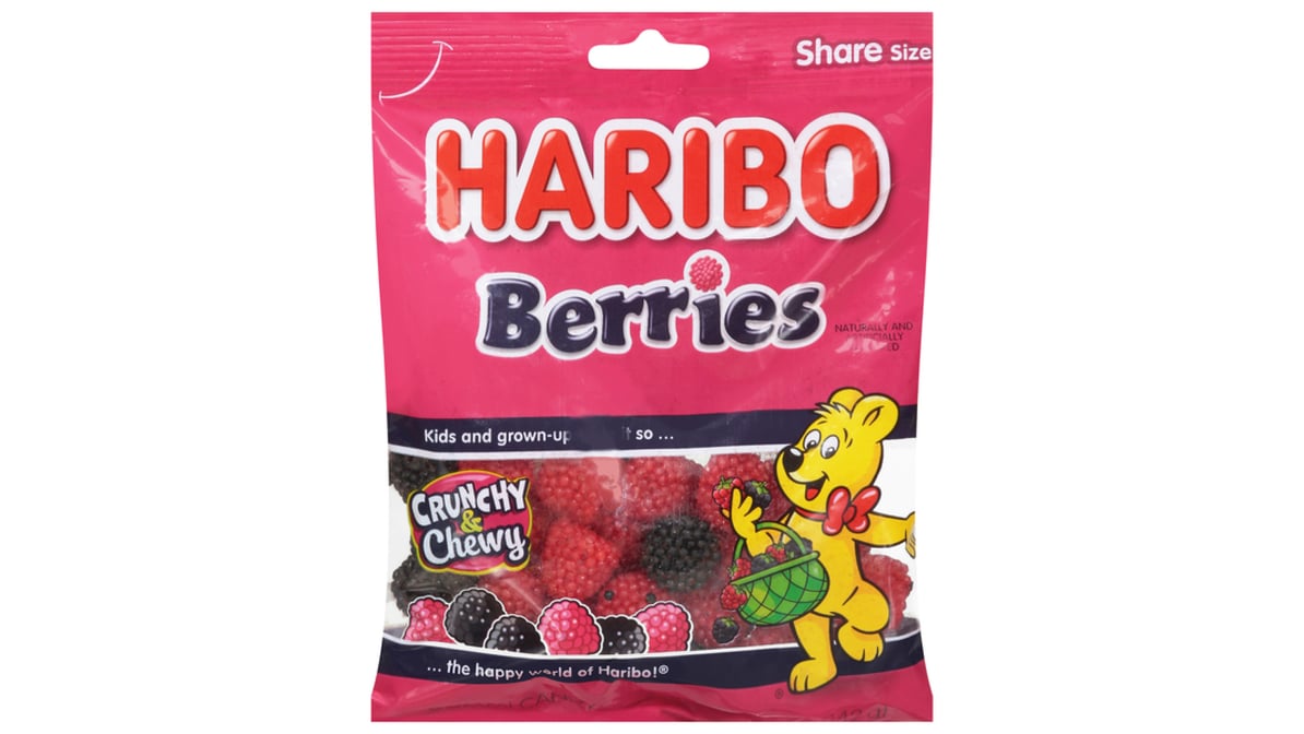 Haribo Berries Gummi Candy Share Size (5 oz)