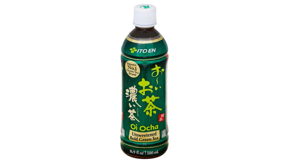 Ito En Oi Ocha Unsweetened Bold Green Tea Bottle (16.9 oz)