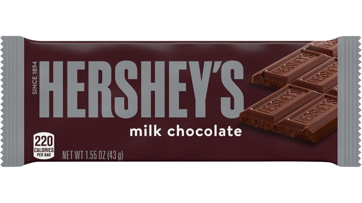 Hershey's Milk Chocolate Bar (1.55 oz)