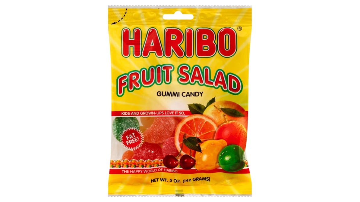 Haribo Fruit Salad Gummy Candy Share Size (5 oz)