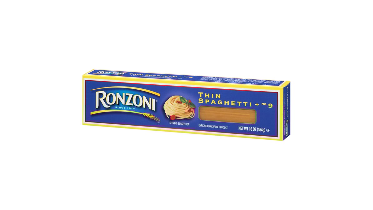 Ronzoni No. 9 Thin Spaghetti (16 oz)