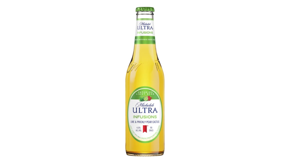 Michelob Ultra Lager Lime & Prickly Pear Bottle (12 oz)