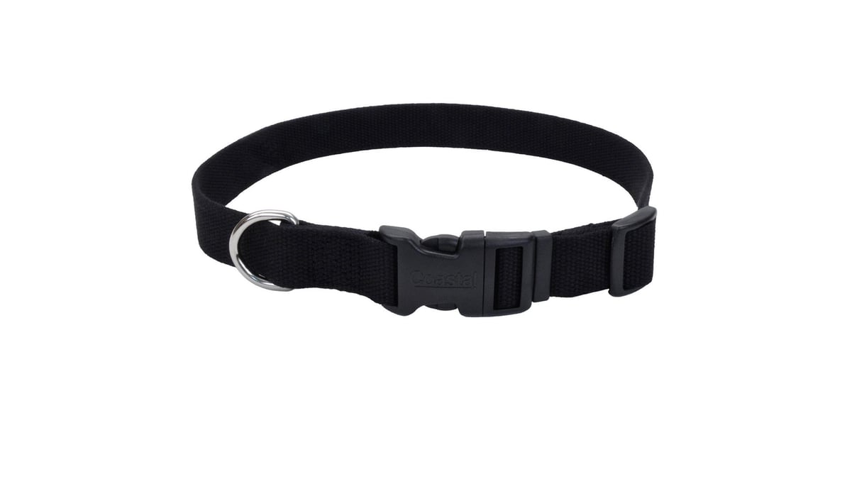 Coastal Pet New Earth Adjustable 1" x 18"-26" Cranberry Soy Dog Collar