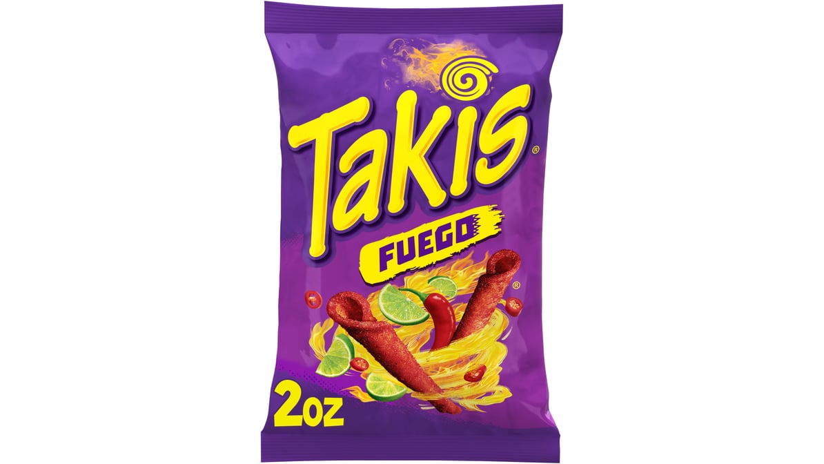 Takis Rolled Tortilla Chips Fuego (2 oz)