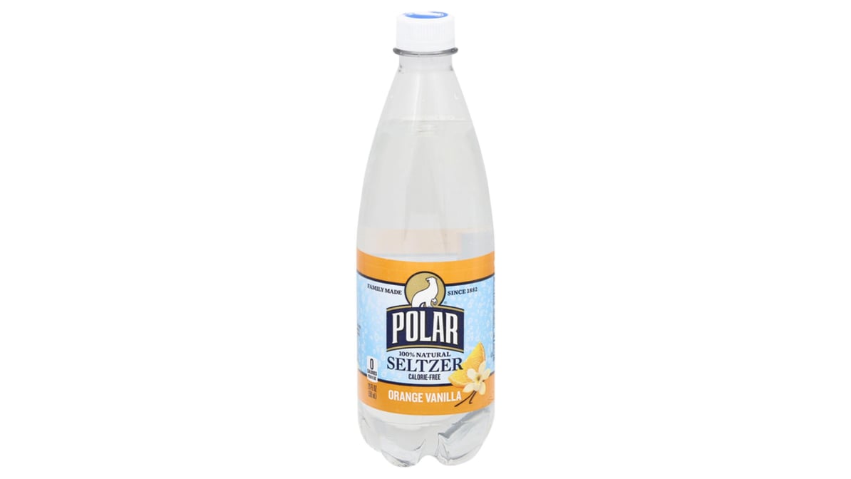 Polar Seltzer 100% Natural Seltzer Water Vanilla (20 oz)