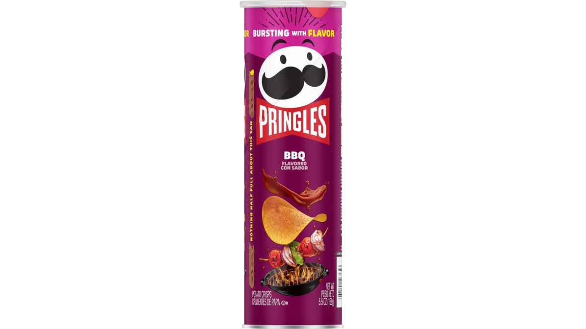 Pringles BBQ Potato Crisps (5.5 oz)